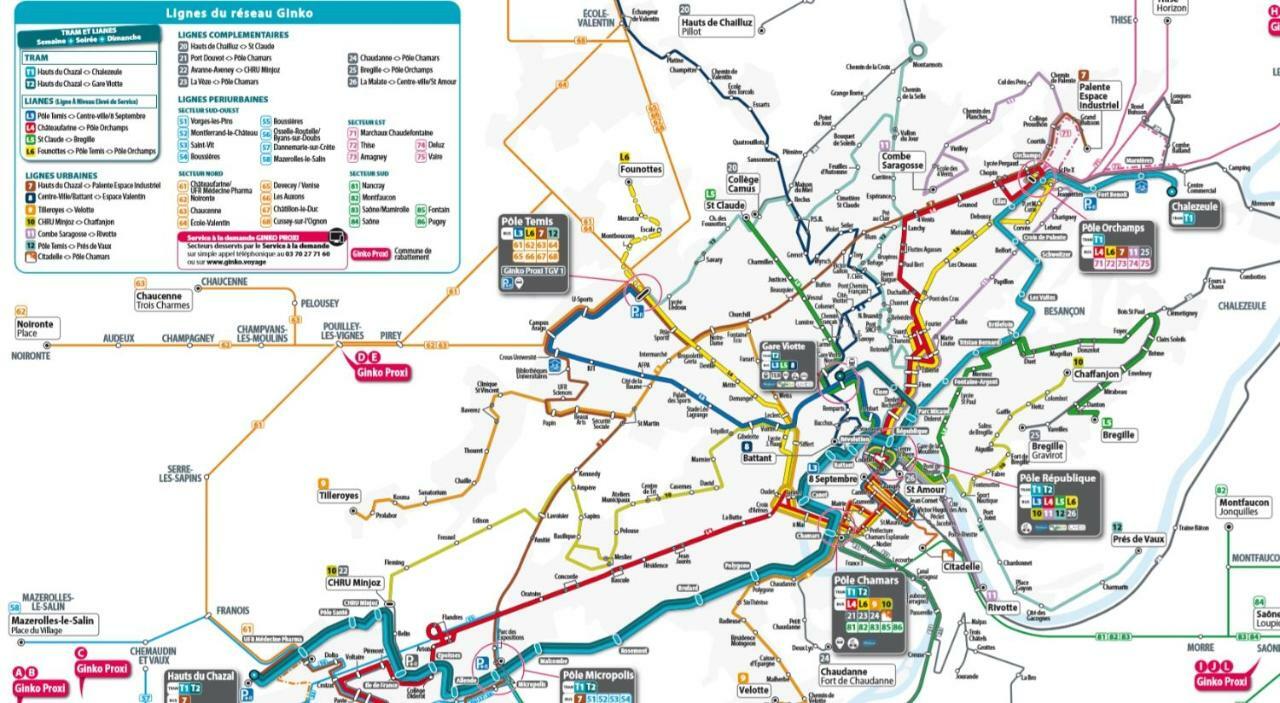 Bnbesak La Gare Viotte Besancon Ngoại thất bức ảnh